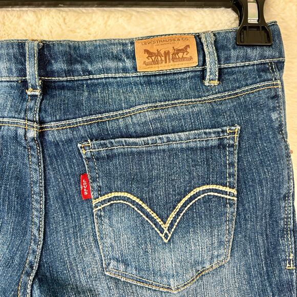 Levi's Skinny Flare Jeans Size 14 - Length From Waist 36" - Picture 3 of 9